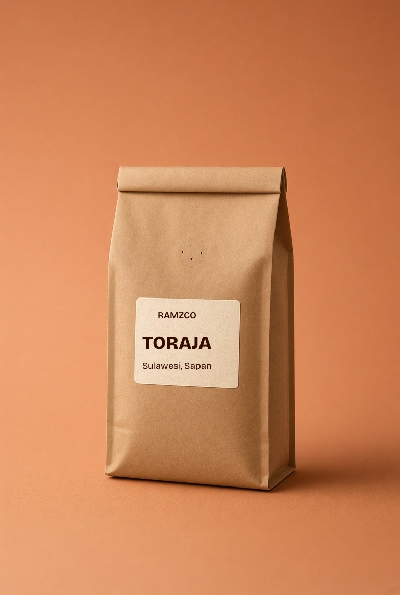 Toraja Sapan, kemasan kopi RAMZCO